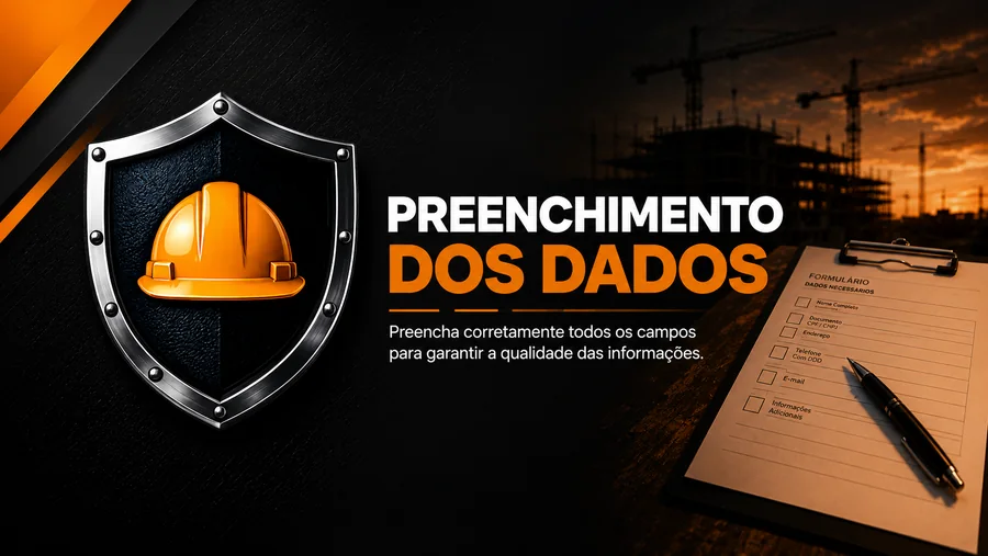 Capa da aula Preenchimento dos Dados